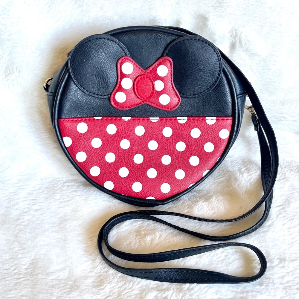 Minnie Mouse Round Crossbody Bag